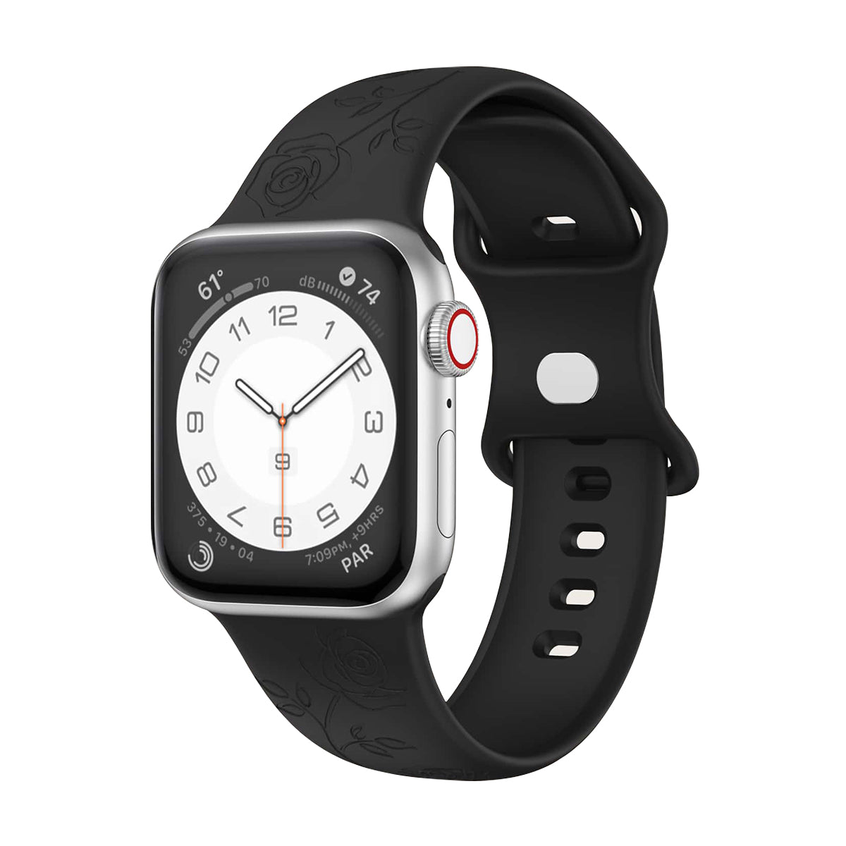 Engraved Silicone Band for Apple Watch Ultra 2 49mm Series 9 45mm SE (2023) 44mm Ultra 49mm 8 7 45mm 6 5 4 SE (2022) SE 44mm 3 2 1 42mm Sport Strap Replacement Engraved Silicone Band for Apple Watch Ultra 2 49mm Series 9 45mm SE (2023) 44mm Ultra 49mm 8 7 45mm 6 5 4 SE (2022) SE 44mm 3 2 1 42mm Sport Strap Replacement